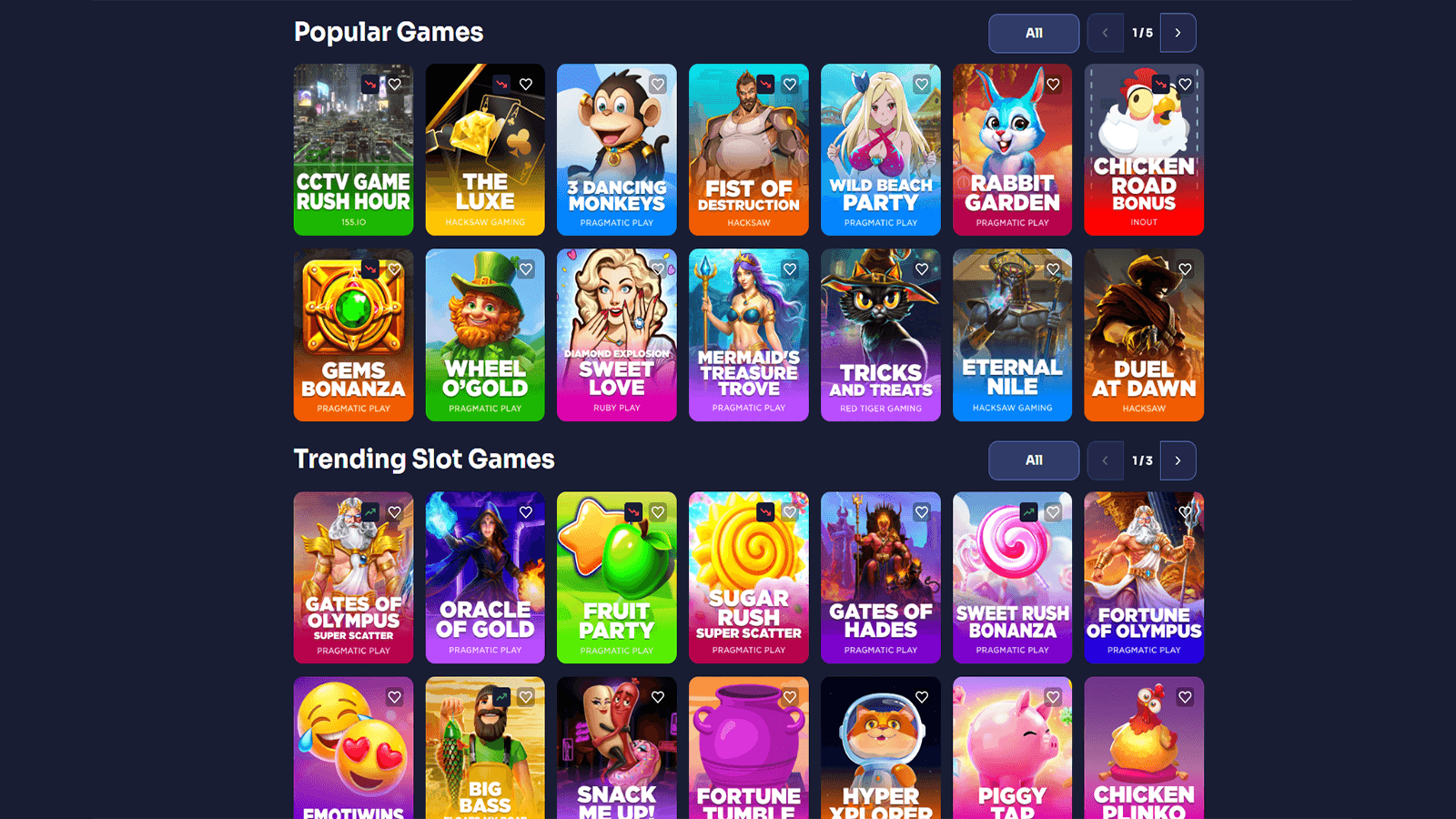 Reybets Casino Popular Games in India
