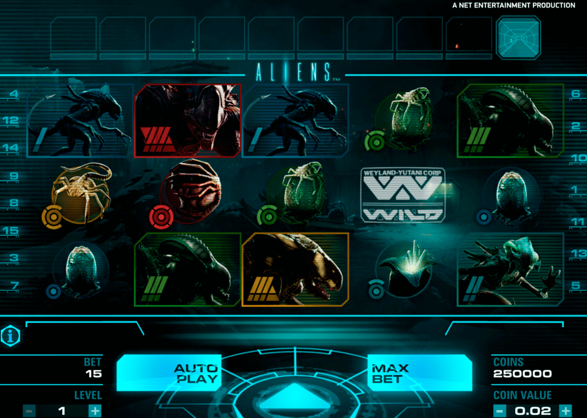 aliens netent slot