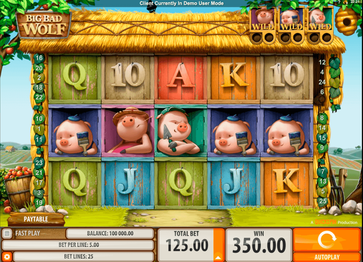 big bad wolf quickspin slot
