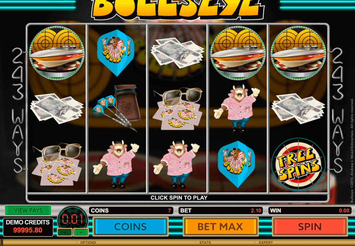 bullseye microgaming slot