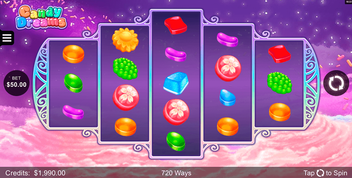 candy dreams microgaming slot