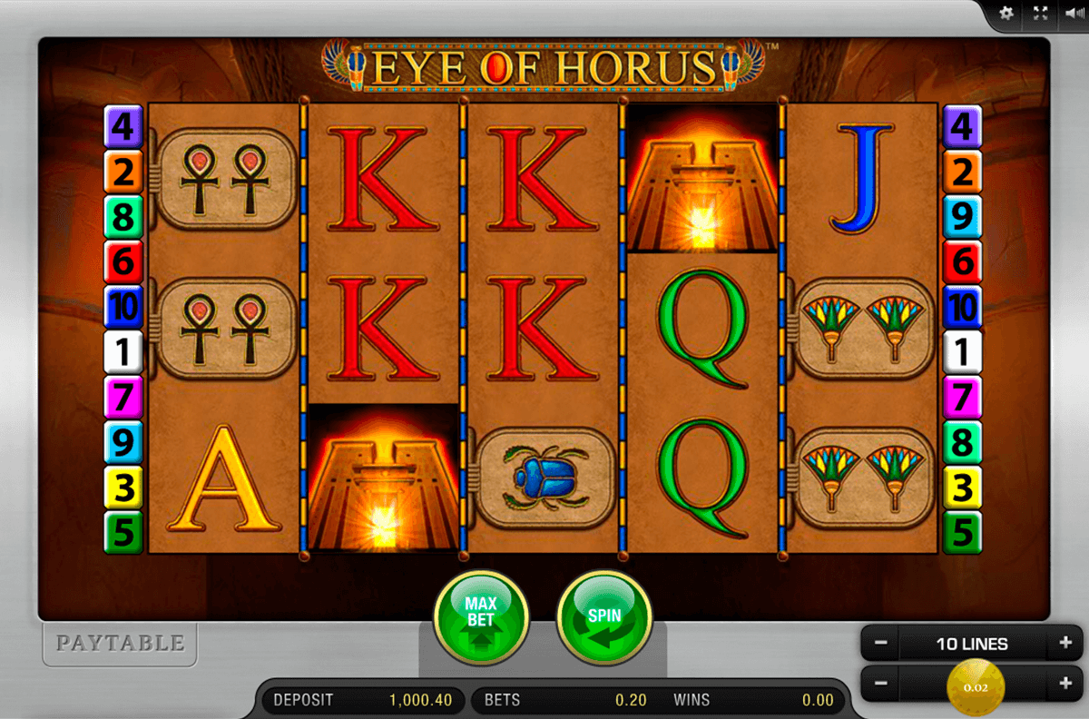 eye of horus merkur slot