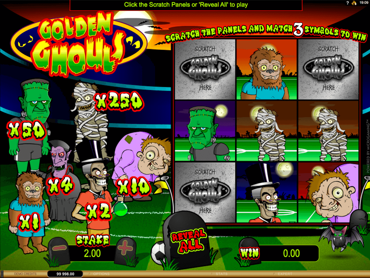 golden ghouls microgaming 