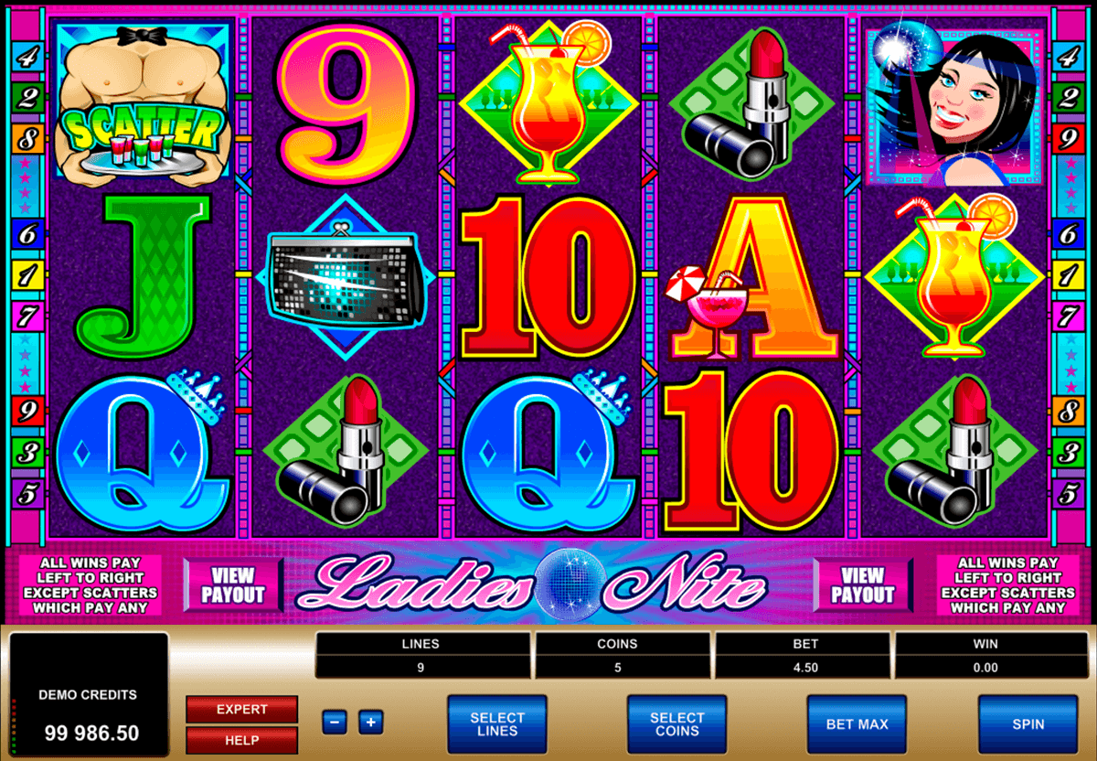 ladies nite microgaming slot