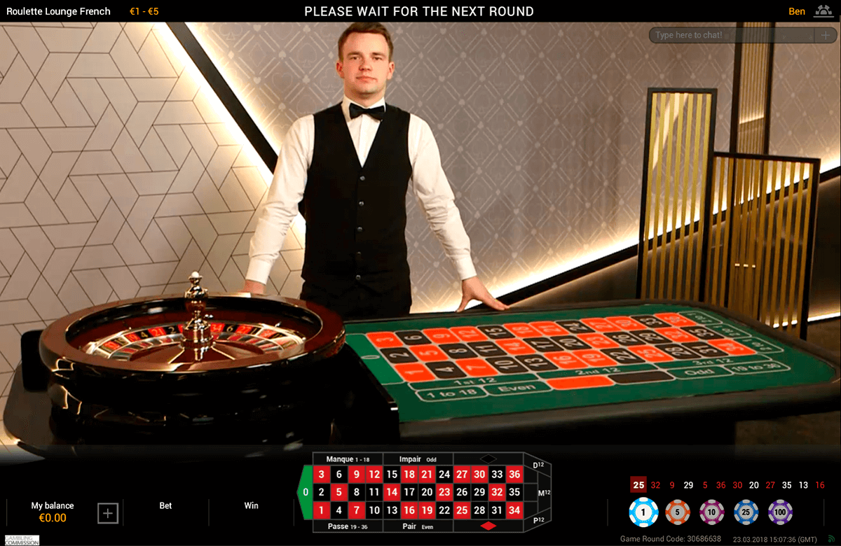 Live French Roulette By Playtech Play Free Online Roulette