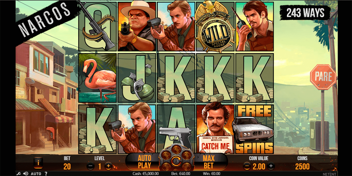 narcos netent slot