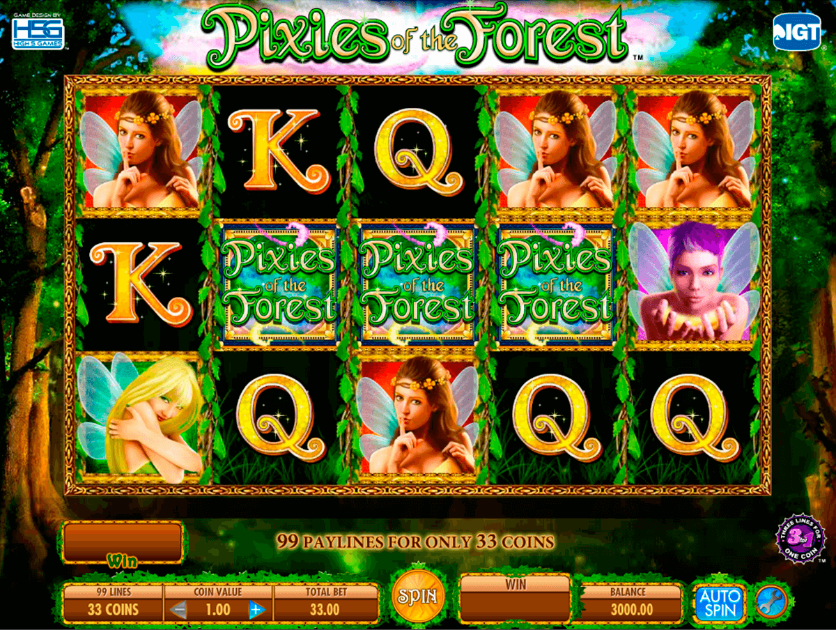 pixies of the forest igt slot