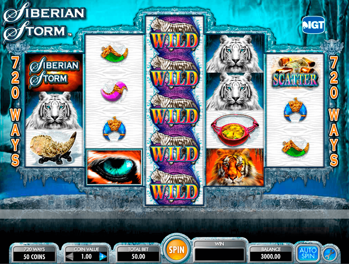 siberian storm igt slot