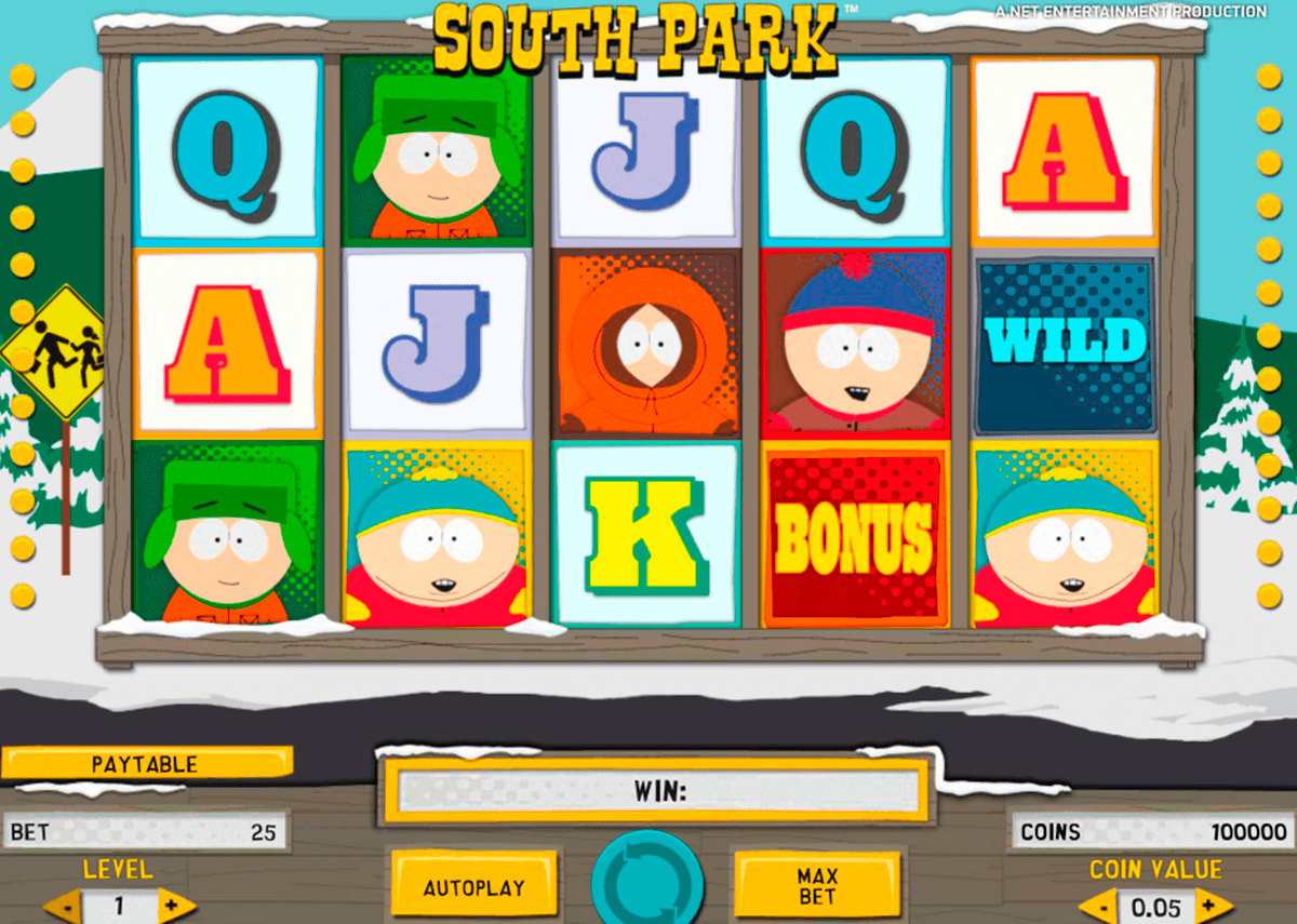 south park netent slot