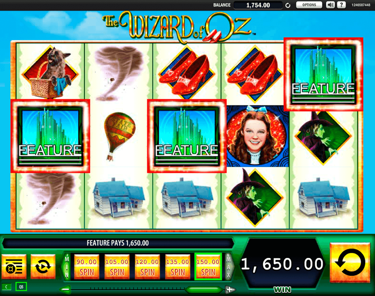 the wizard of oz wms slot